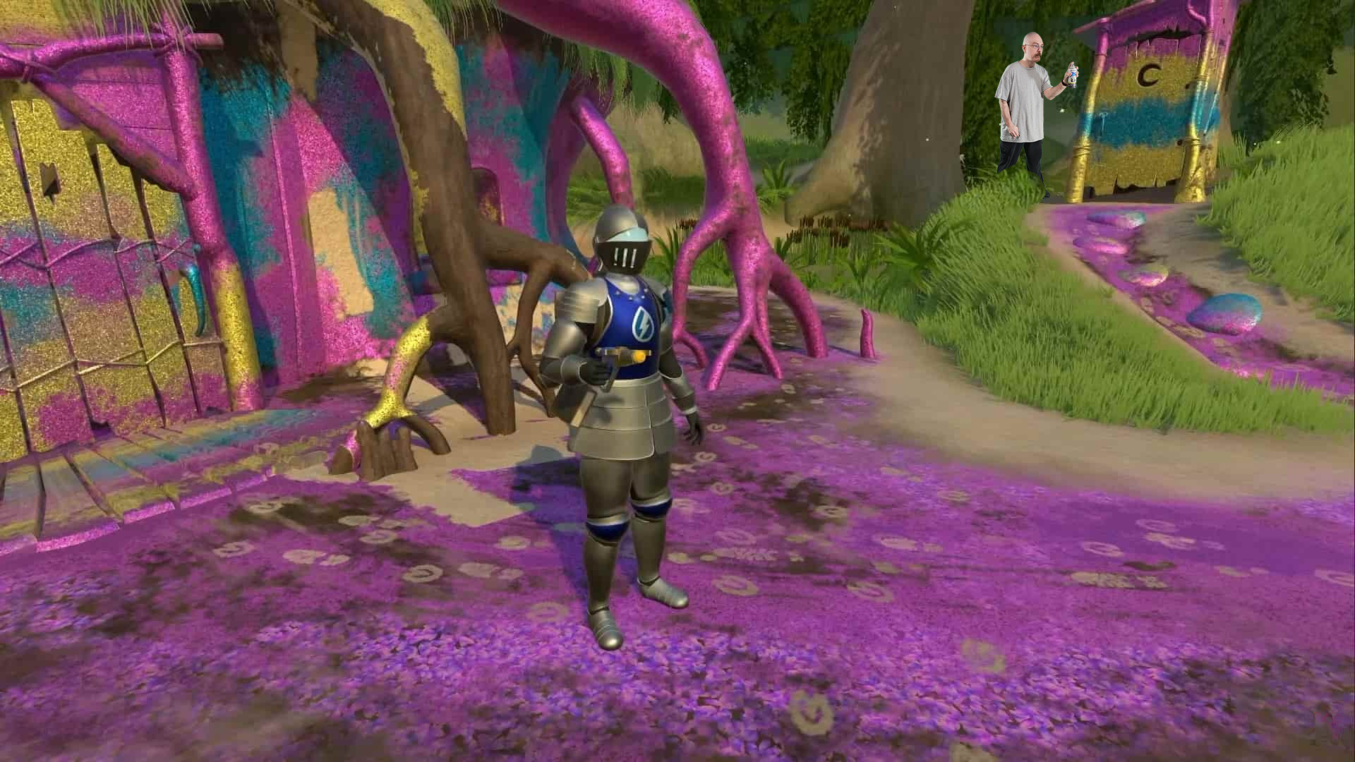 Wait, I'm not supposed to be spray painting the out house?