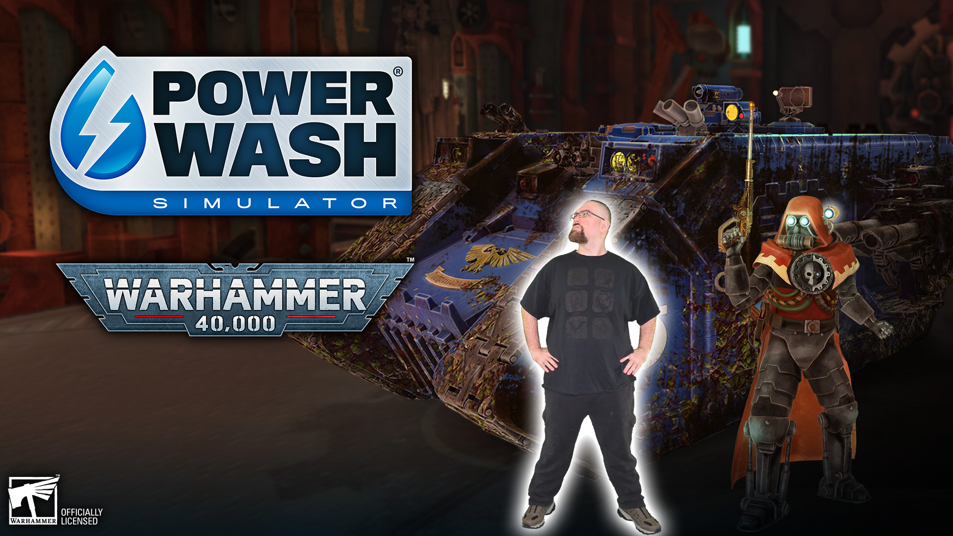 Let's clean miniatures or whatever they do in Warhammer?
