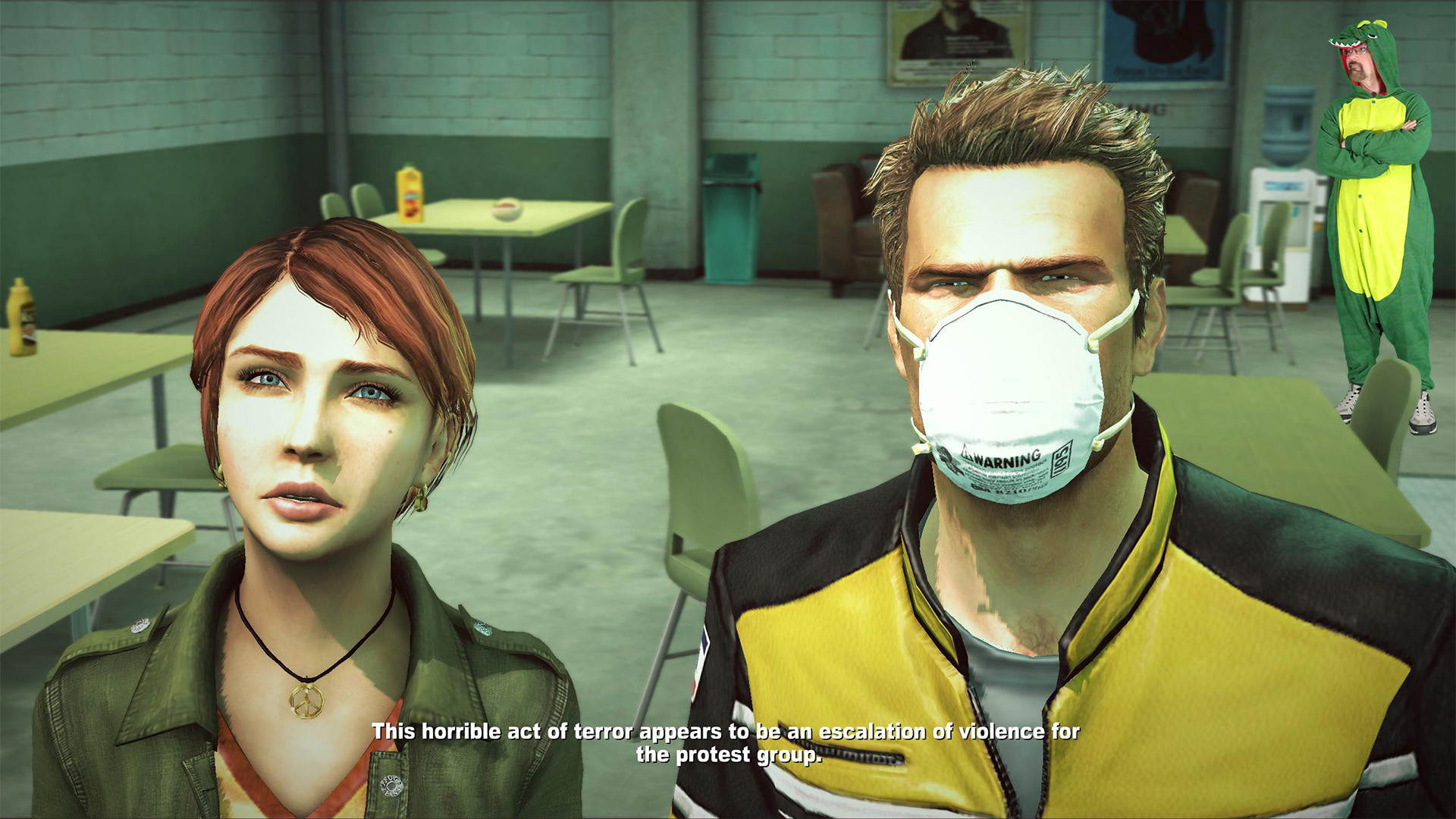 So Chuck is a terrorist? I'm sure he has his reasons