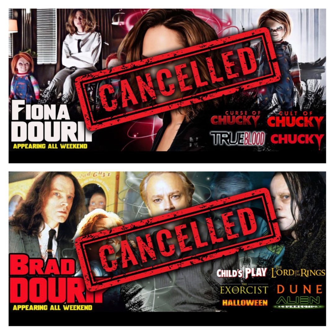 Fiona Dourif has pulled out of Days of the Dead, Atlanta