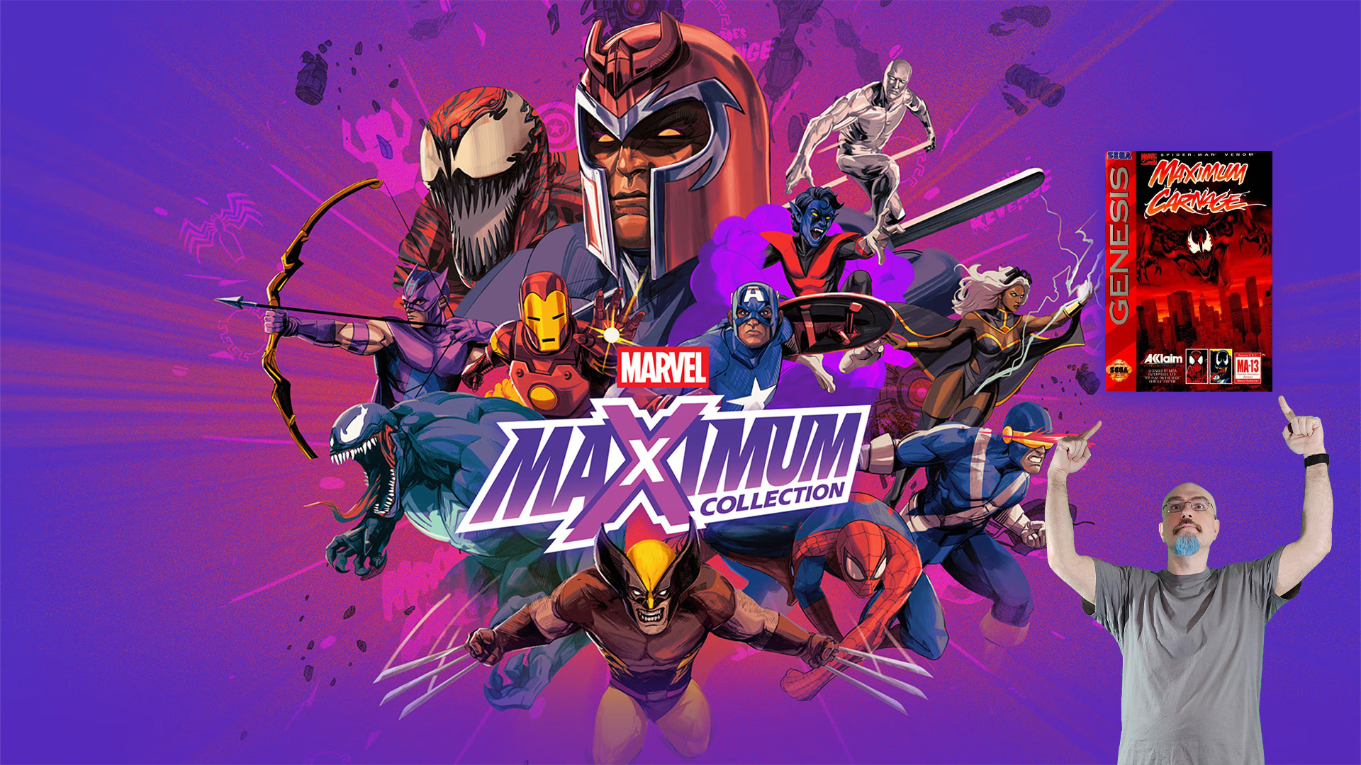 Marvel MaXimum Collection is a collection of some of the best Marvel games from the 80s and 90s.