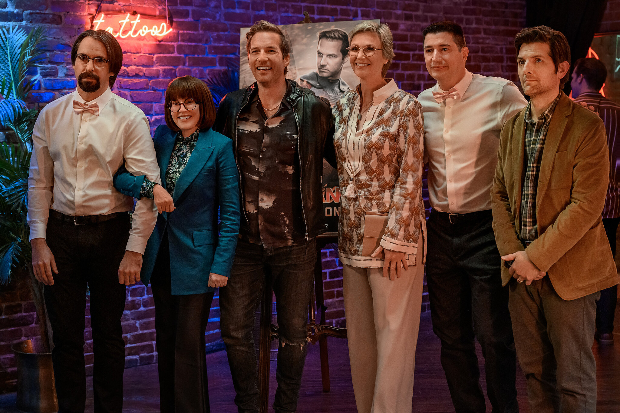 The cast of Party Down Season 3