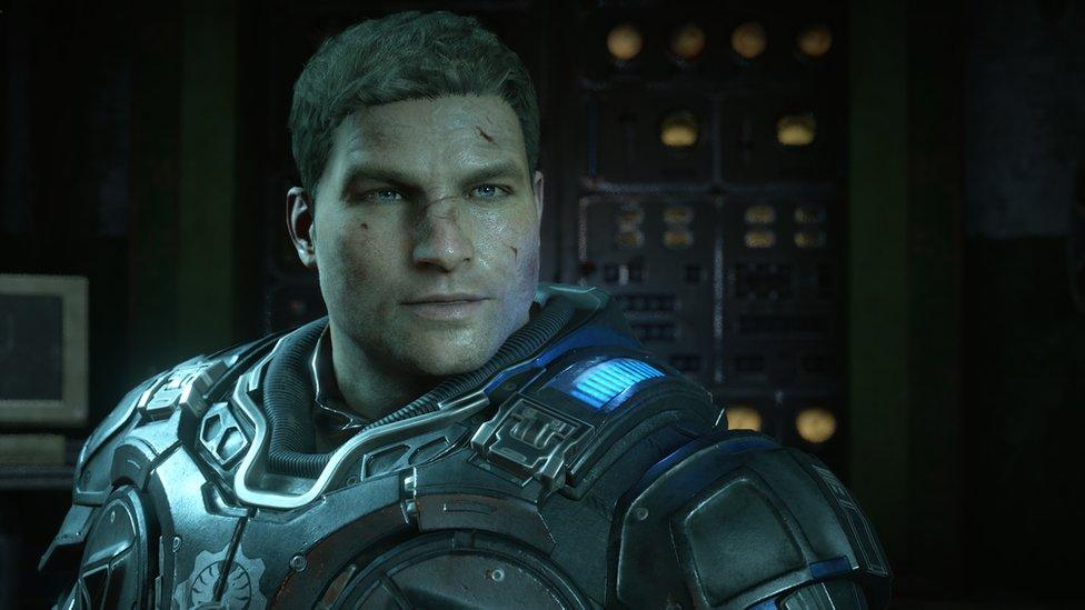 JD Fenix as he appears in Gears of War 4