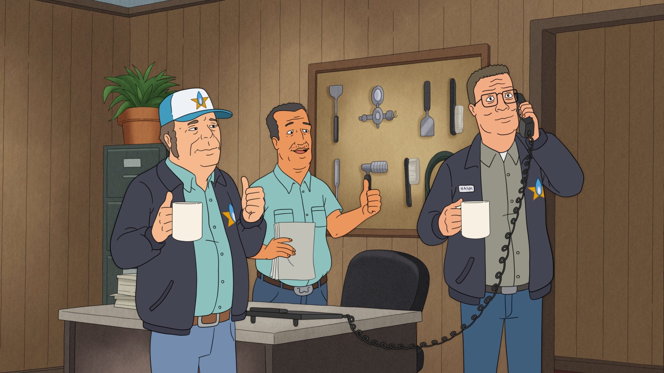 Hank selling propane and propane accessories
