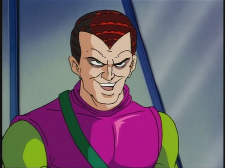 Harry Osborn as the Green Goblin in Spider-Man the Animated Series