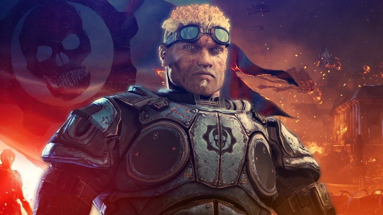 Damon Baird as he appears in Gears of War: Judgment