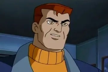 Eddie Brock as he appears in the 90s Spider-Man animated series