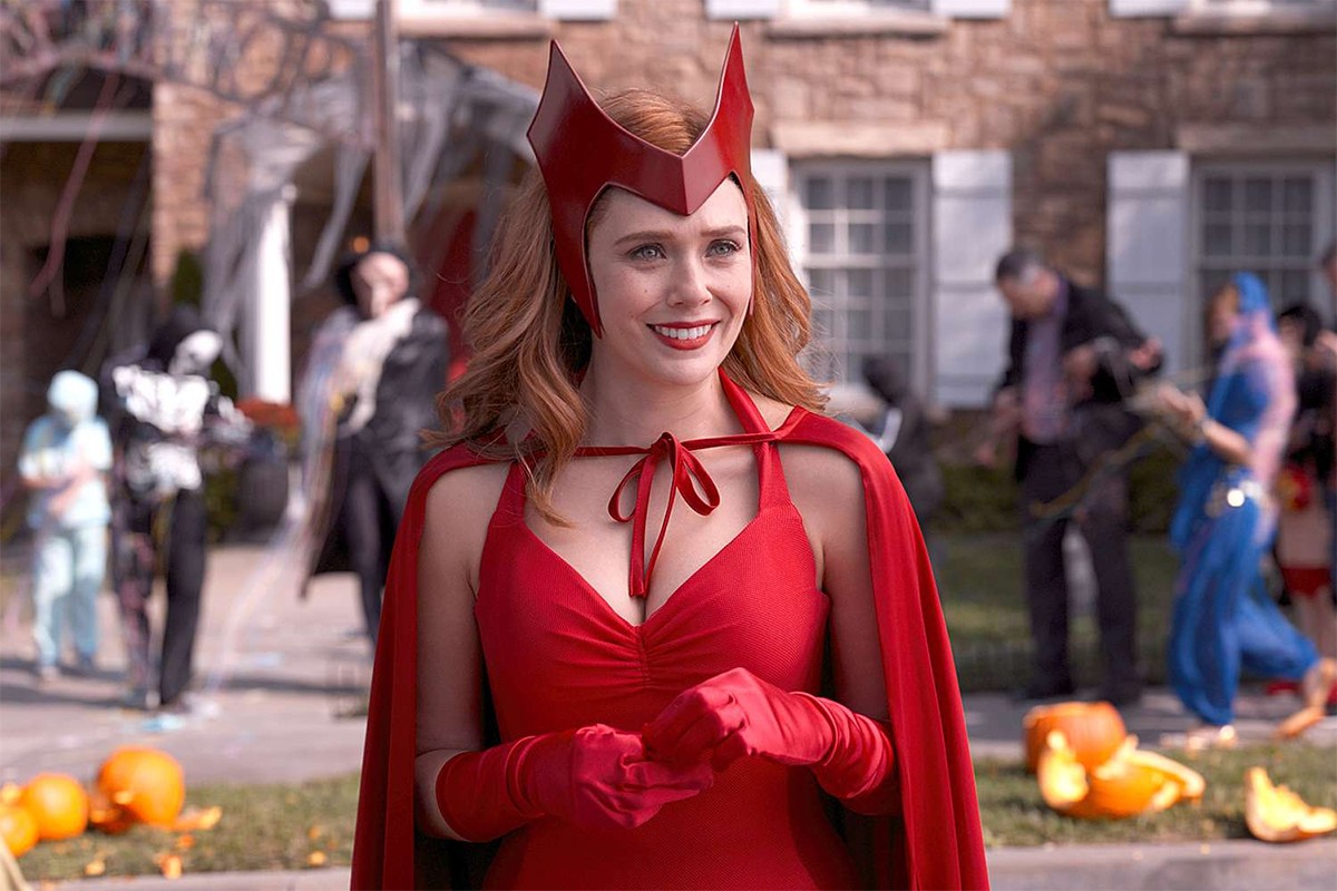 Elizabeth Olsen as Wanda Maximoff in WandaVision