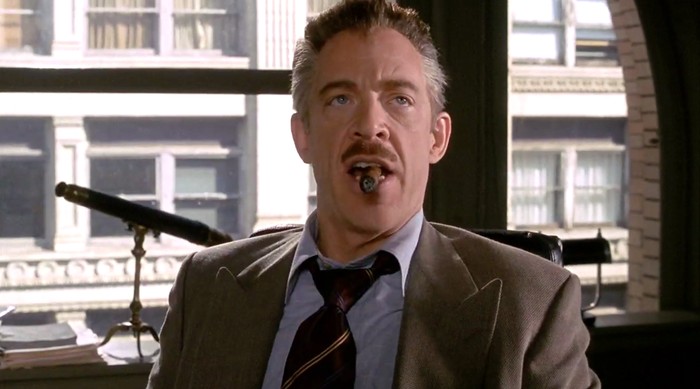 J.K. Simmons as J. Jonah Jameson