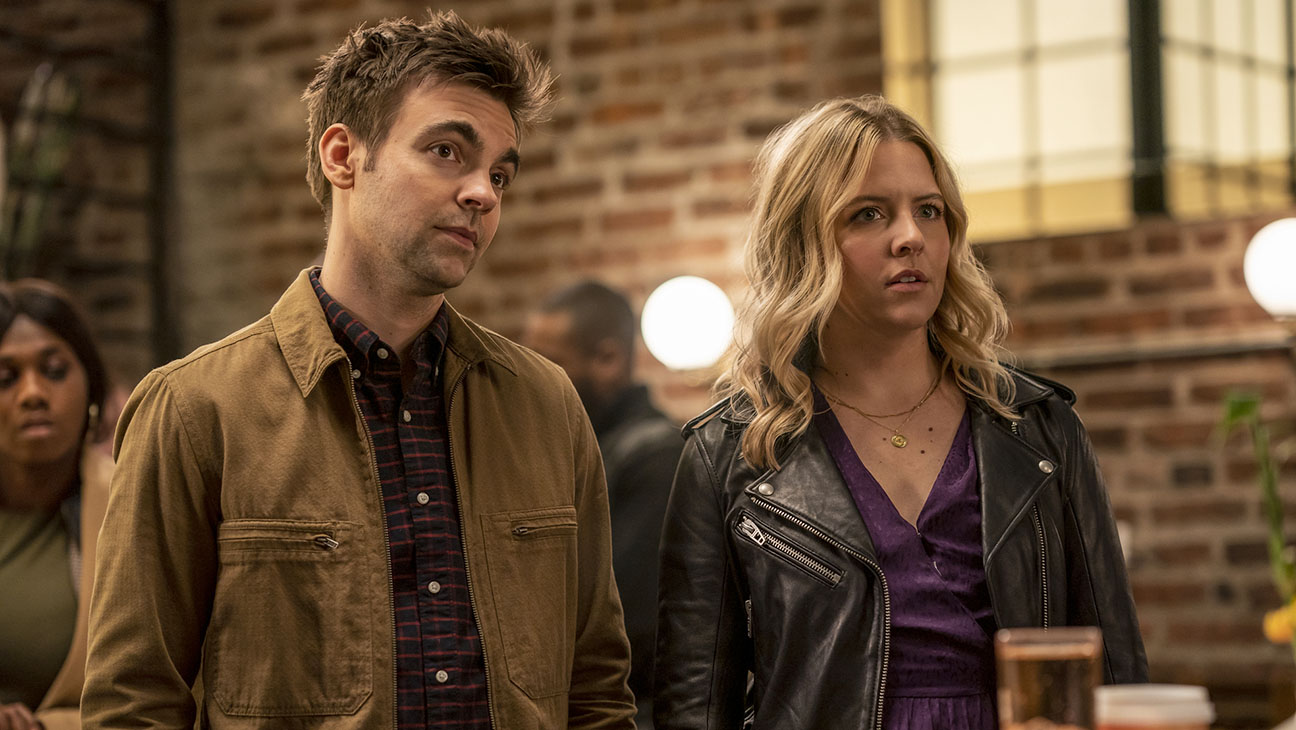 Cary and Brooke in The Other Two season 2